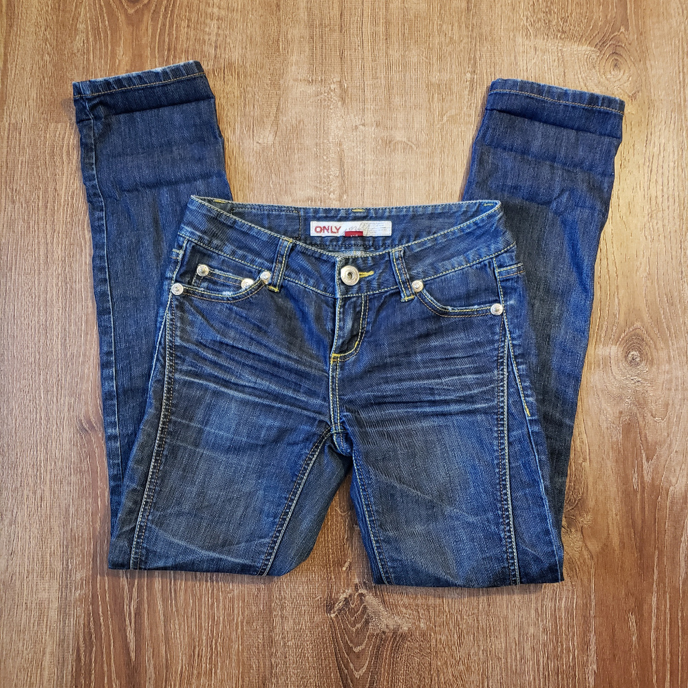 ONLY Jeans Blue	Skinny Size 2